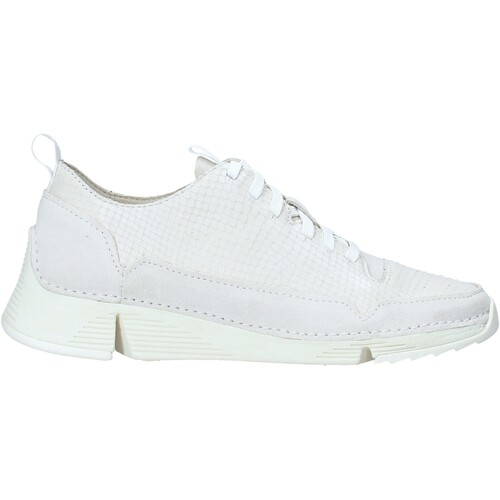 Scarpe Donna Sneakers Clarks 147860 Bianco
