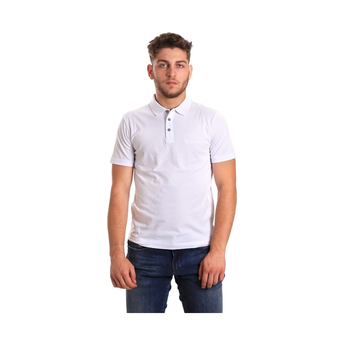 Abbigliamento Uomo T-shirt & Polo Ea7 Emporio Armani 8NPF21 PJ48Z Bianco