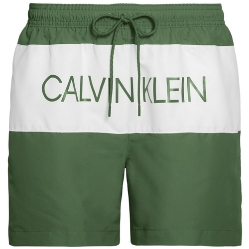 Abbigliamento Uomo Costume / Bermuda da spiaggia Calvin Klein Jeans KM0KM00456 Verde