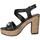 Scarpe Donna Sandali Grace Shoes 59265 Nero