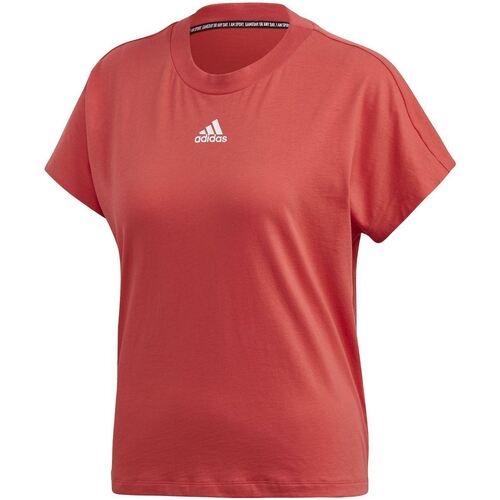 Abbigliamento Donna T-shirt & Polo adidas Originals FL4168 Rosso