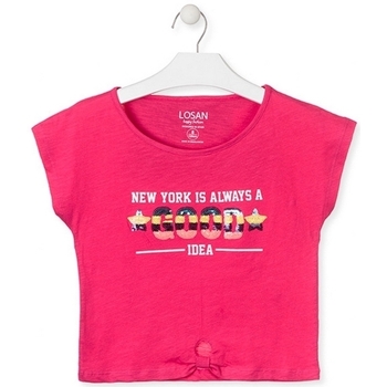 Abbigliamento Unisex bambino T-shirt & Polo Losan 014-1025AL Rosa