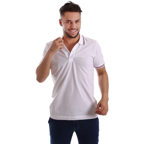 Abbigliamento Uomo T-shirt & Polo Key Up 2Q70G 0001 Bianco