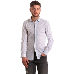 Abbigliamento Uomo Camicie maniche lunghe Antony Morato MMSL00428 FA430302 Bianco
