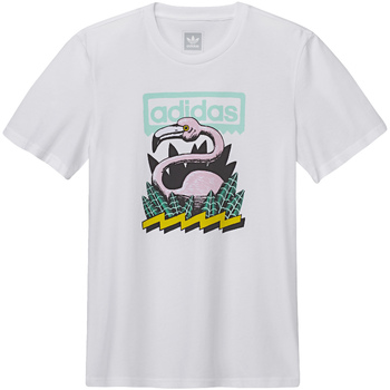 Abbigliamento Uomo T-shirt & Polo adidas Originals CF5840 Bianco