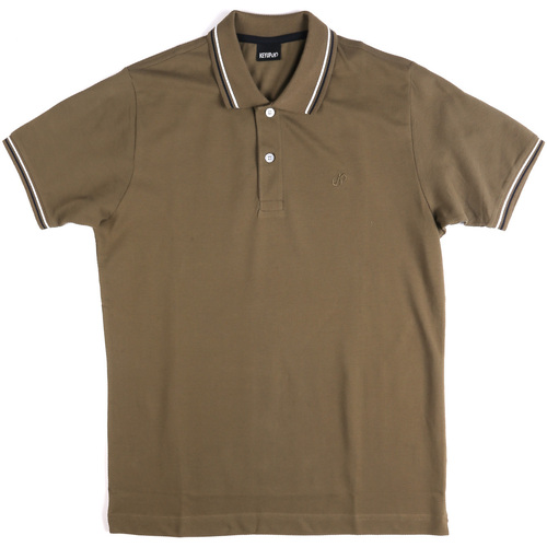 Abbigliamento Uomo T-shirt & Polo Key Up 2Q70G 0001 Verde