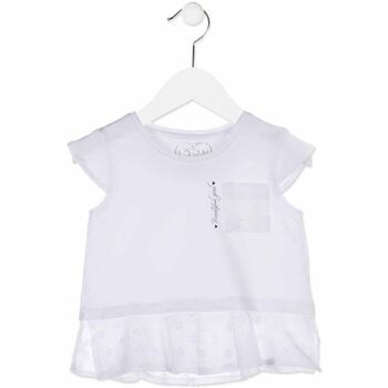 Abbigliamento Unisex bambino T-shirt & Polo Losan 816-1016AD Bianco
