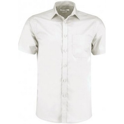 Abbigliamento Uomo Camicie maniche corte Kustom Kit KK141 Bianco