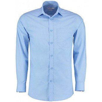 Abbigliamento Uomo Camicie maniche lunghe Kustom Kit K142 Blu
