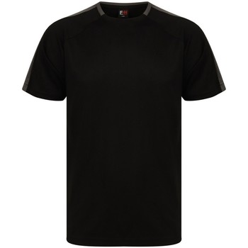 Abbigliamento T-shirts a maniche lunghe Finden & Hales LV290 Nero