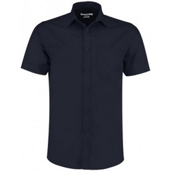 Abbigliamento Uomo Camicie maniche corte Kustom Kit KK141 Blu