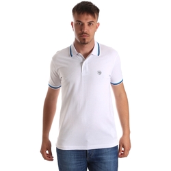 Abbigliamento Uomo T-shirt & Polo Gaudi 911BU64033 Bianco