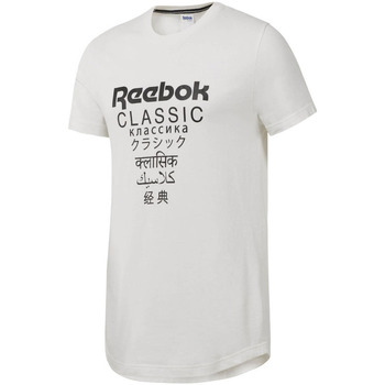 Abbigliamento Uomo T-shirt maniche corte Reebok Sport DJ1893 Bianco