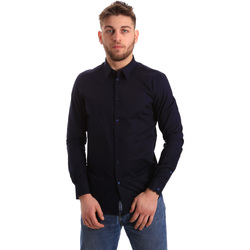 Abbigliamento Uomo Camicie maniche lunghe Gaudi 821BU45014 Blu