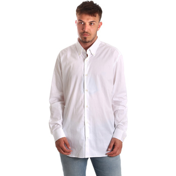 Abbigliamento Uomo Camicie maniche lunghe Navigare NV90002BD Bianco