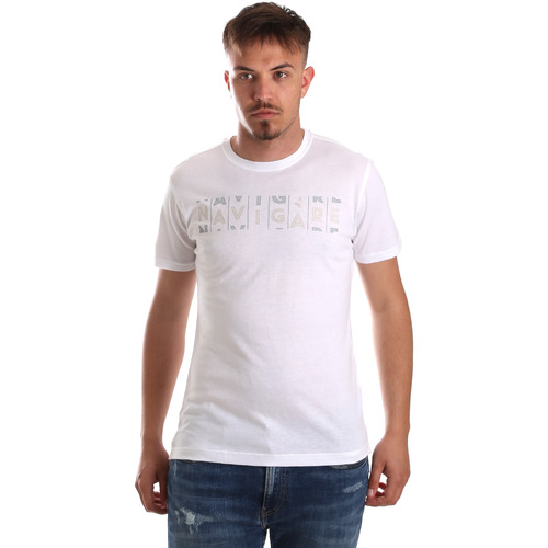 Abbigliamento Uomo T-shirt & Polo Navigare NV31081 Bianco