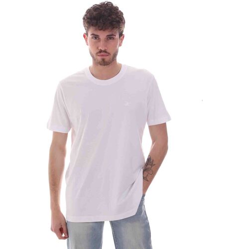 Abbigliamento Uomo T-shirt & Polo Key Up 2M915 0001 Bianco