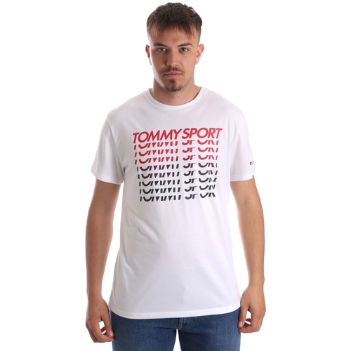 Abbigliamento Uomo T-shirt & Polo Tommy Hilfiger S20S200095 Bianco