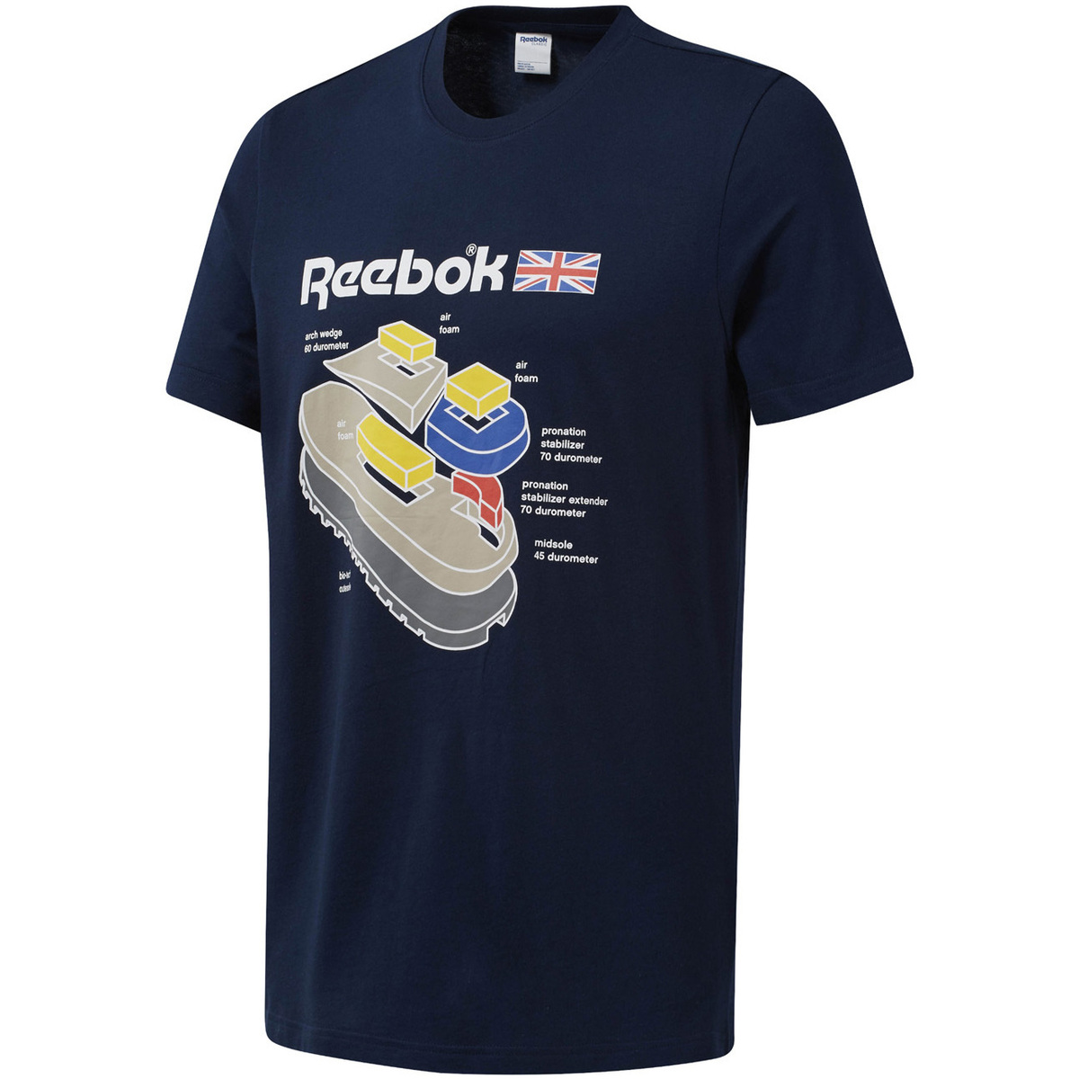 Abbigliamento Uomo T-shirt & Polo Reebok Sport DT9445 Blu