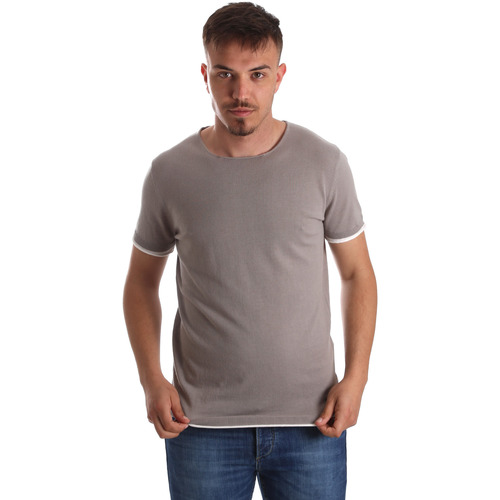 Abbigliamento Uomo T-shirt & Polo Gaudi 911FU53007 Grigio