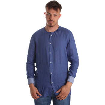 Abbigliamento Uomo Camicie maniche lunghe Gaudi 911BU45002 Blu