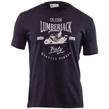 Abbigliamento Uomo T-shirt maniche corte Lumberjack CM60343 001 510 Blu
