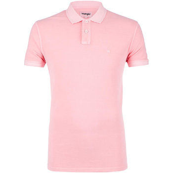 Abbigliamento Uomo T-shirt & Polo Wrangler W7C15K Rosa