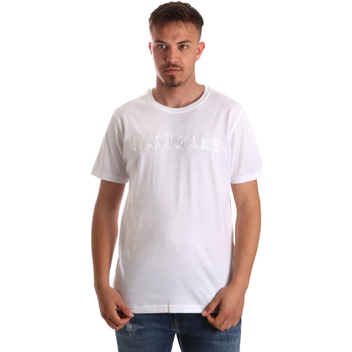 Abbigliamento Uomo T-shirt & Polo Navigare NV31070 Bianco