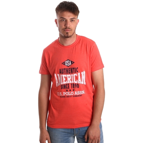 Abbigliamento Uomo T-shirt & Polo U.S Polo Assn. 52231 51331 Arancio
