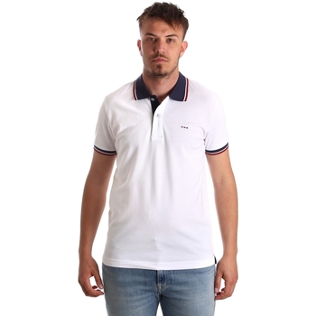 Abbigliamento Uomo T-shirt & Polo Key Up 2Q62G 0001 Bianco