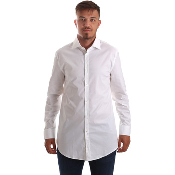 Abbigliamento Uomo Camicie maniche lunghe Byblos Blu 2MR0002 TE0054 Bianco