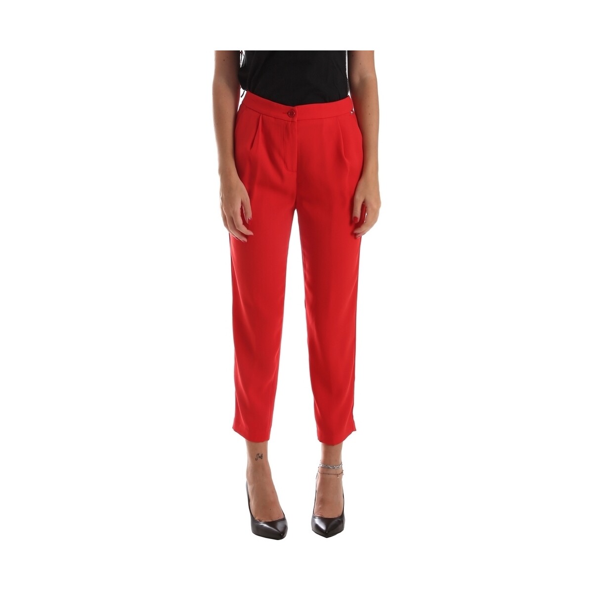Abbigliamento Donna Pantaloni Byblos Blu 2WP0002 TE0012 Rosso