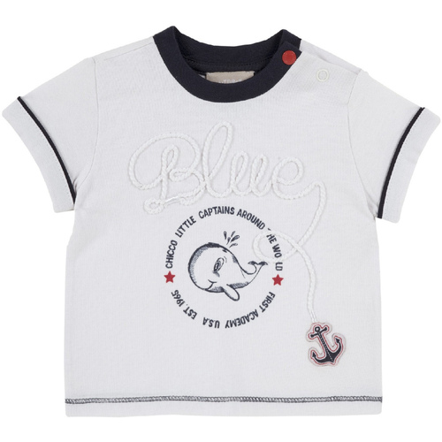 Abbigliamento Unisex bambino T-shirt maniche corte Chicco 09006679000000 Bianco