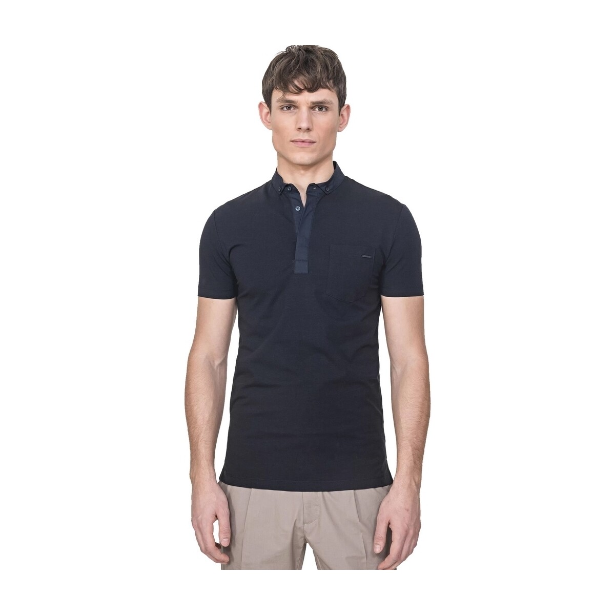 Abbigliamento Uomo T-shirt & Polo Antony Morato MMKS01741 FA120022 Blu