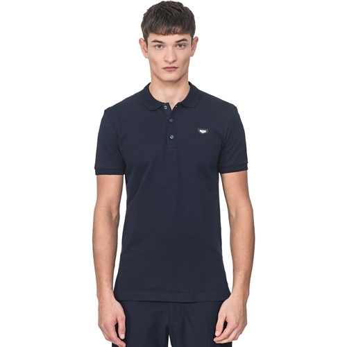 Abbigliamento Uomo T-shirt & Polo Antony Morato MMKS01738 FA100083 Blu