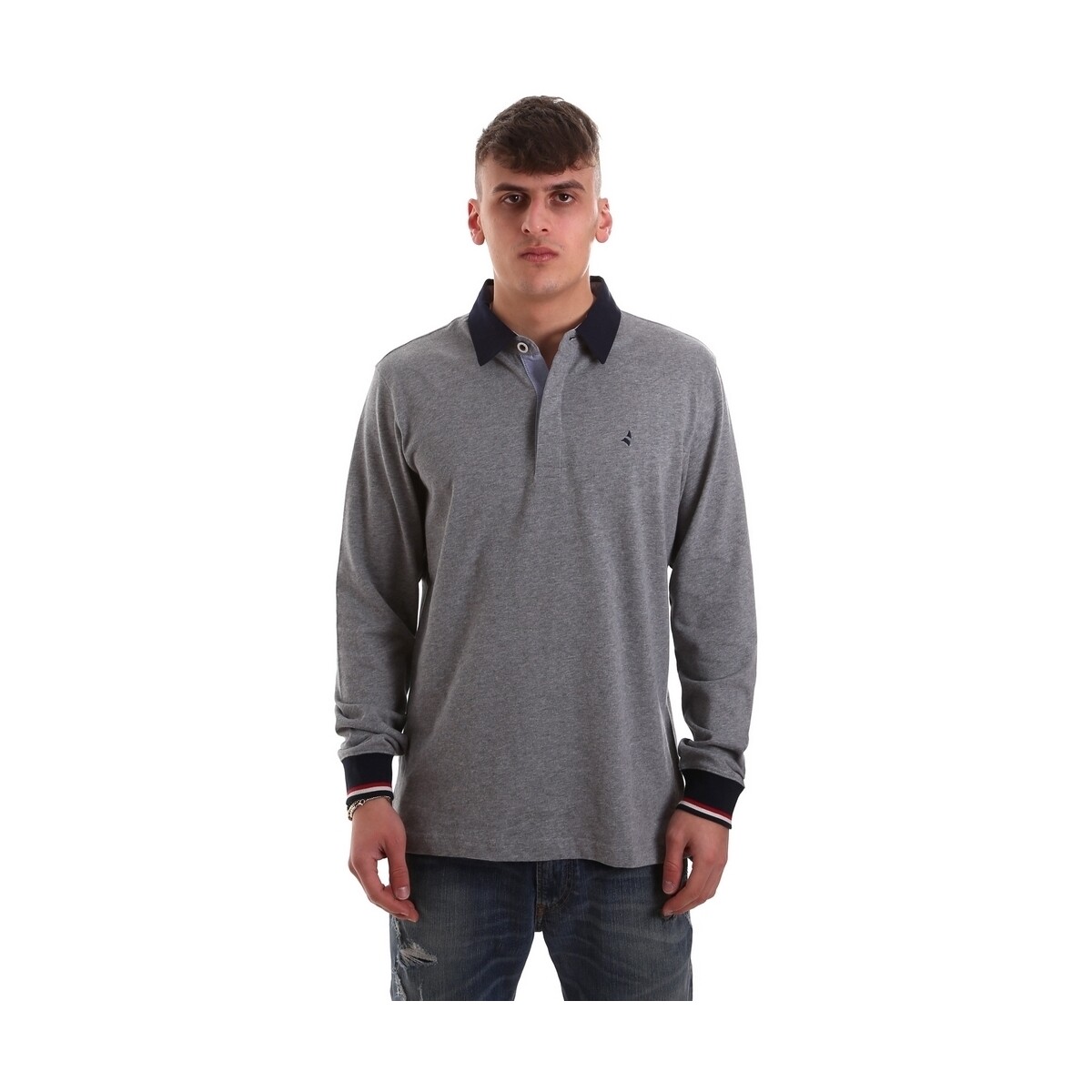 Abbigliamento Uomo T-shirt & Polo Navigare NV32023 Grigio