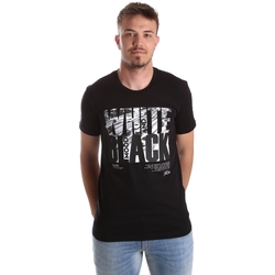 Abbigliamento Uomo T-shirt maniche corte Gaudi 921FU64006 Nero
