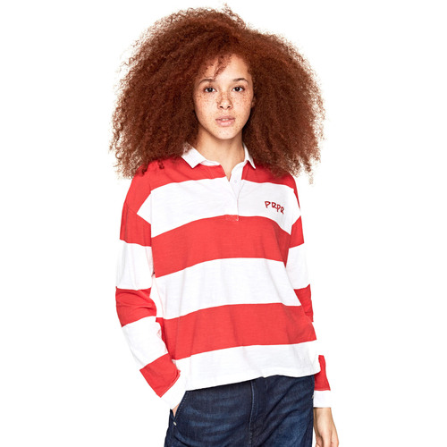 Abbigliamento Donna T-shirt & Polo Pepe jeans PL540046 Rosso