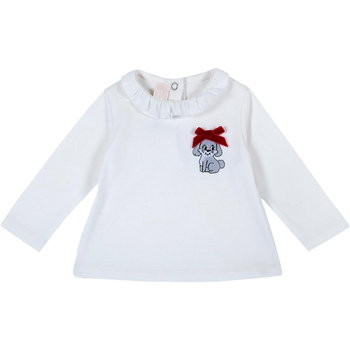 Abbigliamento Bambina T-shirts a maniche lunghe Chicco 09006790000000 Bianco
