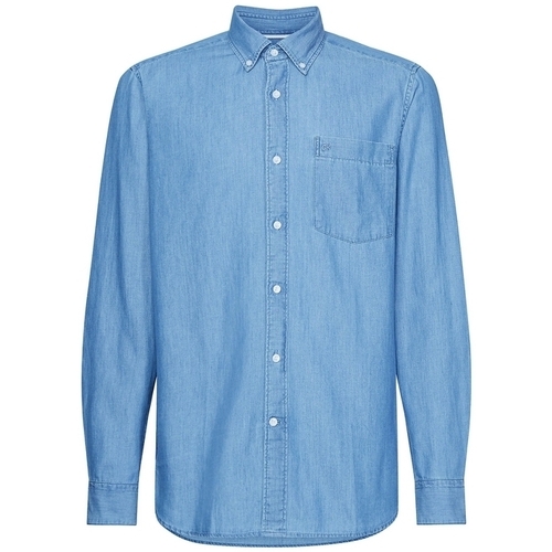 Abbigliamento Uomo Camicie maniche lunghe Calvin Klein Jeans K10K105288 Blu