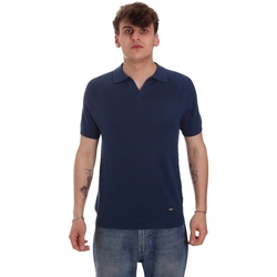 Abbigliamento Uomo T-shirt & Polo Gaudi 011BU53010 Blu
