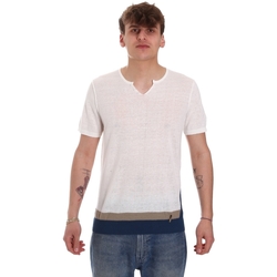 Abbigliamento Uomo T-shirt & Polo Gaudi 011BU53021 Beige