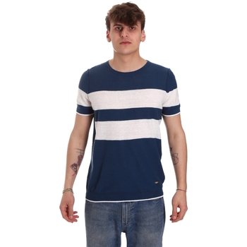 Abbigliamento Uomo T-shirt & Polo Gaudi 011BU53023 Blu