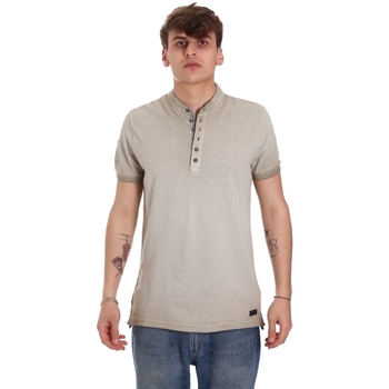 Abbigliamento Uomo T-shirt & Polo Gaudi 011BU64018 Beige