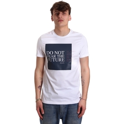 Abbigliamento Uomo T-shirt & Polo Gaudi 011BU64067 Bianco