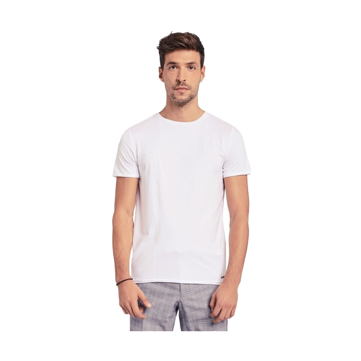 Abbigliamento Uomo T-shirt & Polo Gaudi 011BU64093 Bianco