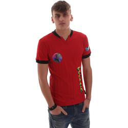 Abbigliamento Uomo T-shirt & Polo Versace B3GVB71410618537 Rosso
