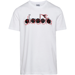 Abbigliamento Uomo T-shirt & Polo Diadora 502175834 Bianco