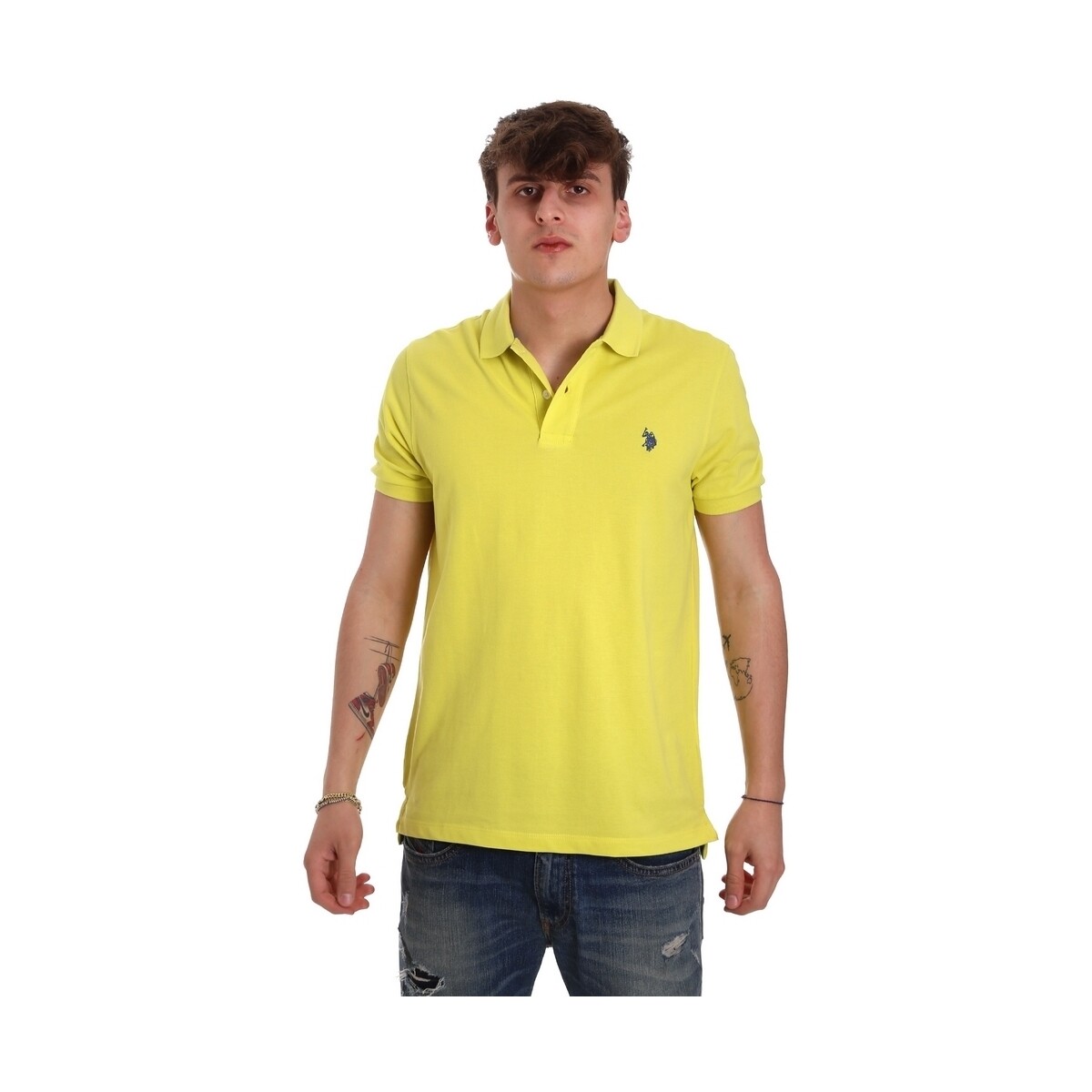 Abbigliamento Uomo T-shirt & Polo U.S Polo Assn. 55957 41029 Giallo