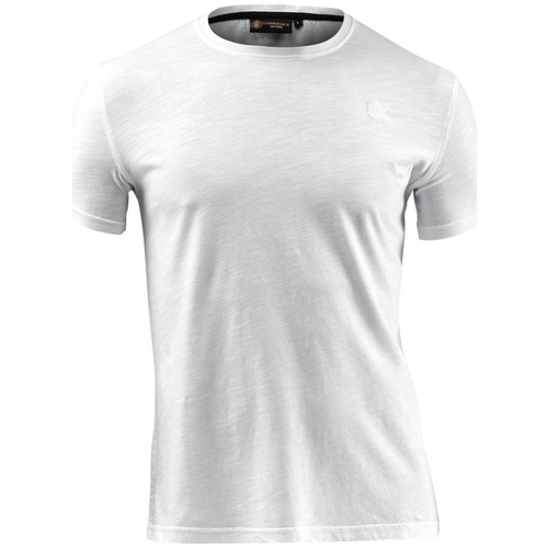 Abbigliamento Uomo T-shirt & Polo Lumberjack CM60343 004 517 Bianco